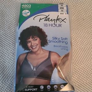 NWT Playtex 18-Hour wirefree bra 42DD